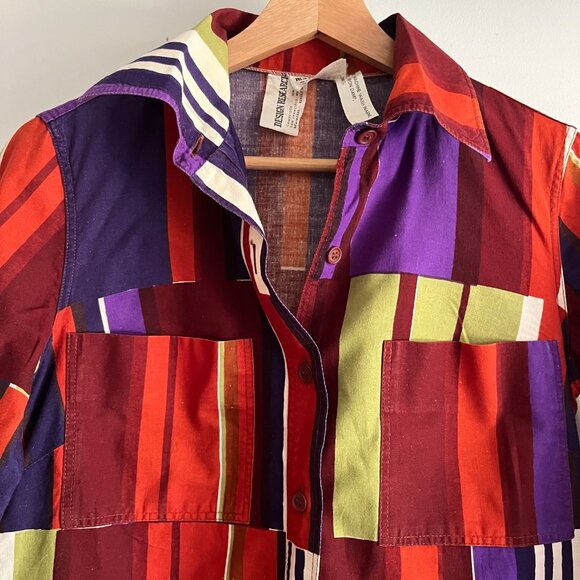 Original 1973 Marimekko for Design Research A-line dress - Picture 2 of 6